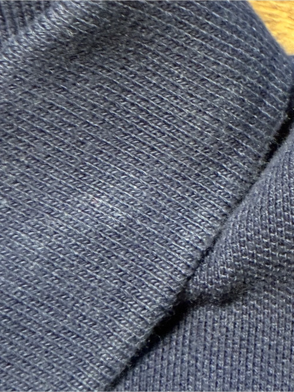 Ralph Lauren Navy Long-Sleeve Polo with Bear Embroidery